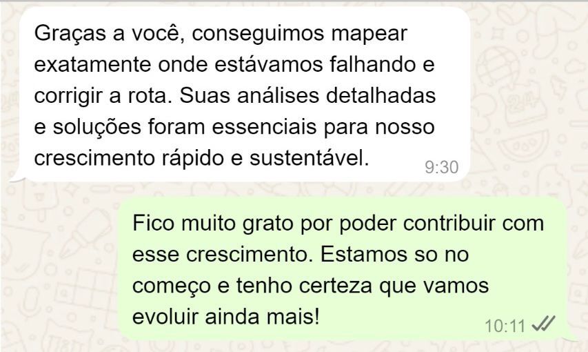 Print de depoimento de cliente 08